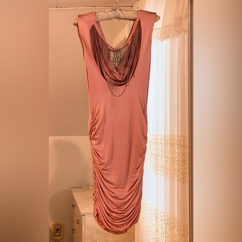 Chain back dress